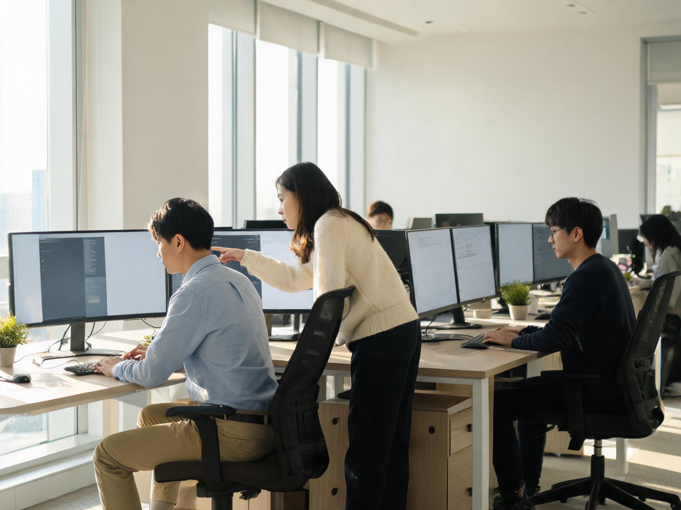 科技企业研发团队